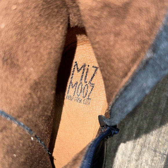 Miz Mooz Women’s 36 Leighton Leather‎ Boots in Ocean - Picture 11 of 16